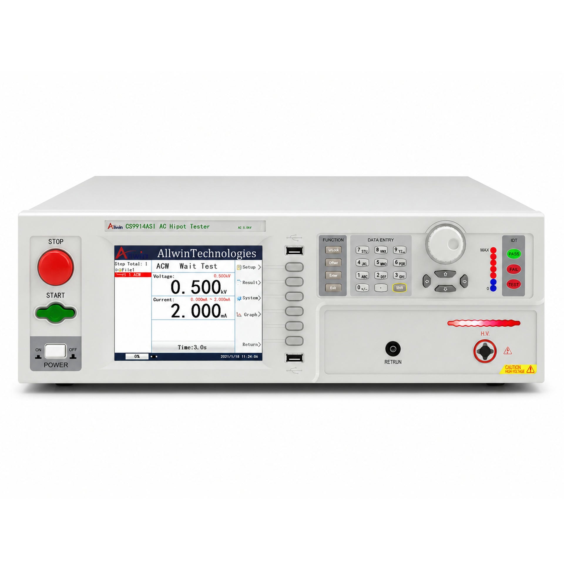 AC HiPot Tester, 5 kV - CS9914ASI - image 1