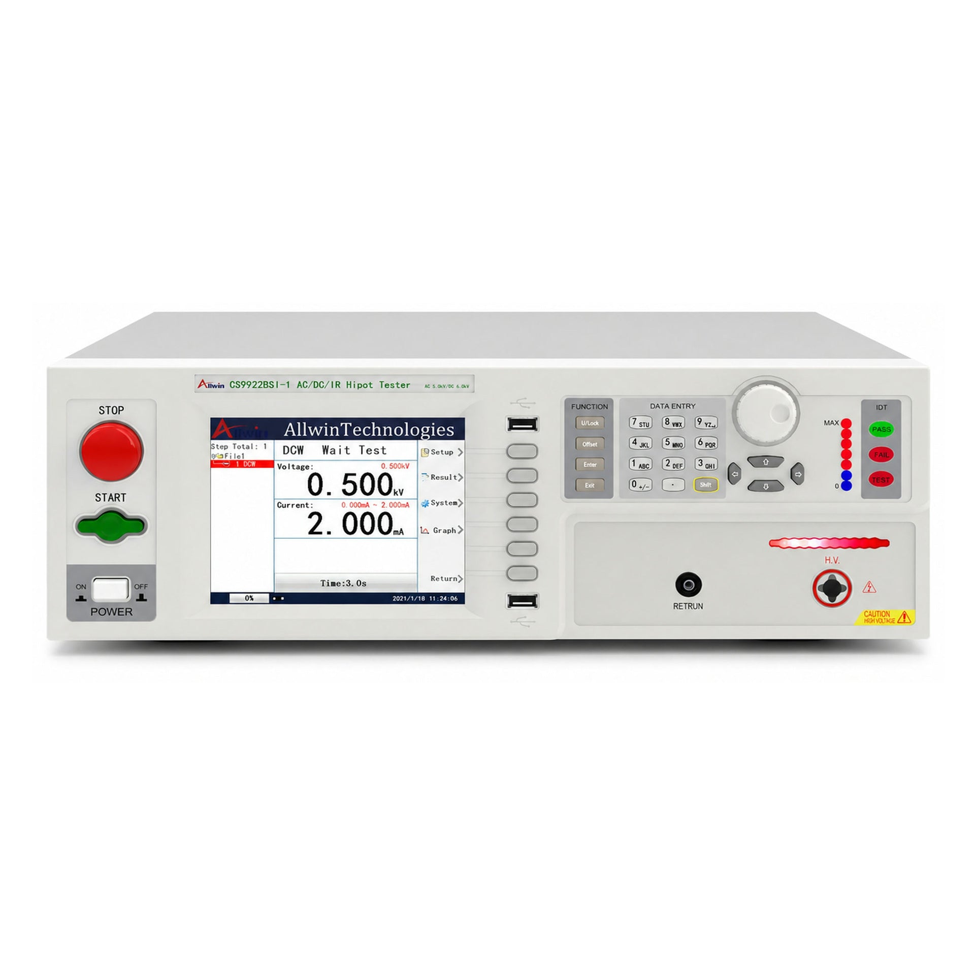 2-in-1 Electrical Safety Tester, AC/DC - CS9922BSI-1 - image 1