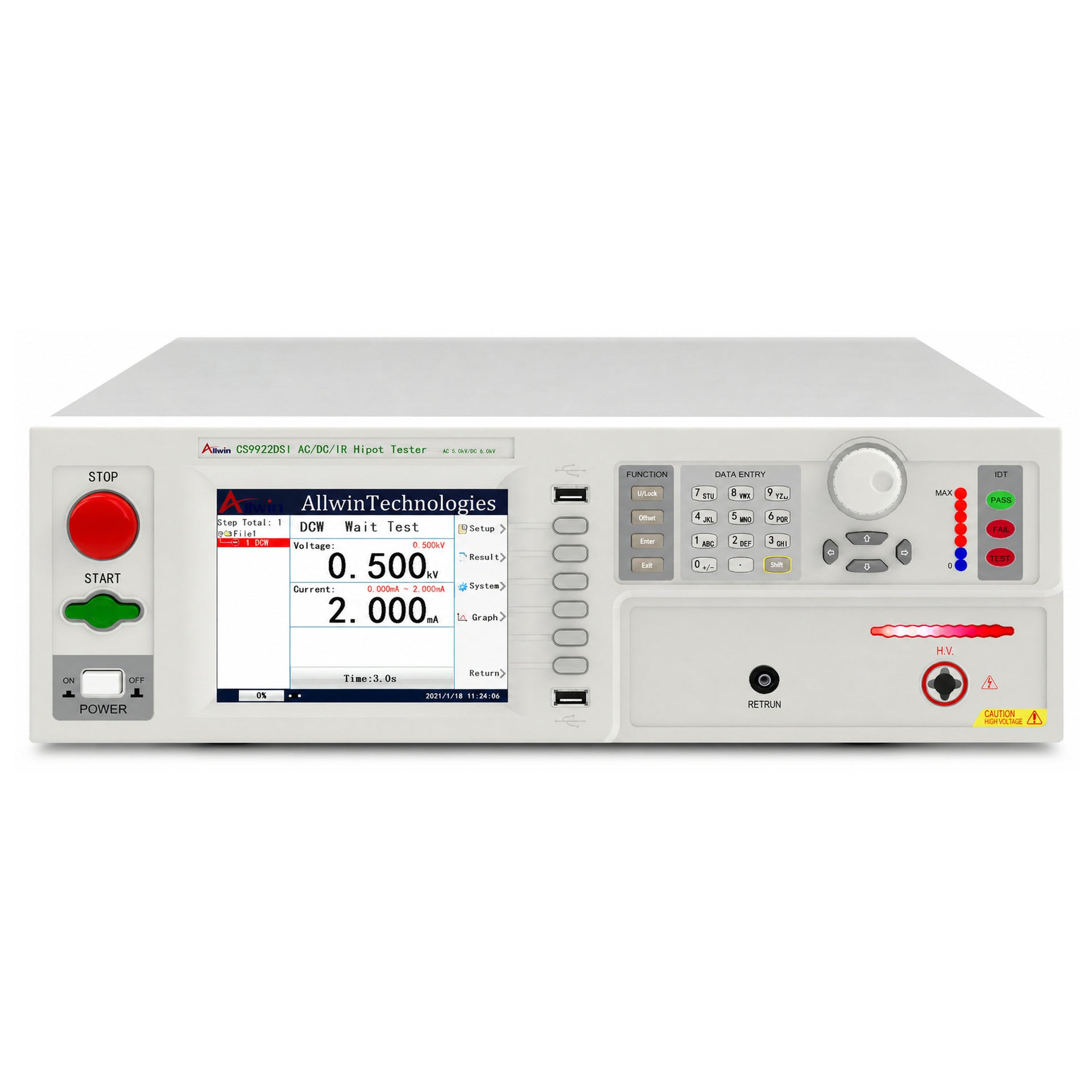 2-in-1 Electrical Safety Tester, AC/DC - CS9922DSI - image 1