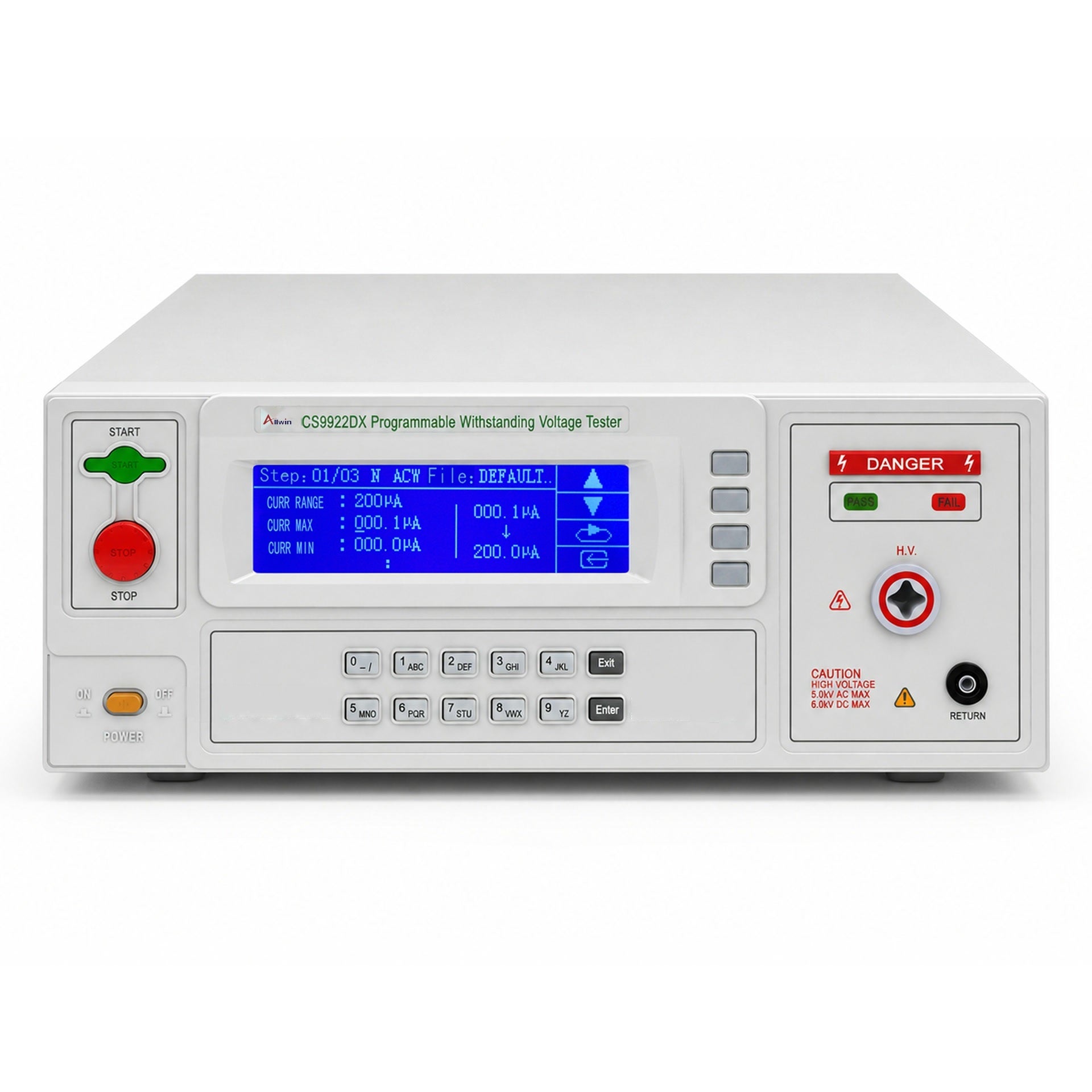 2-in-1 Electrical Safety Tester, AC/DC - CS9922DX - image 1
