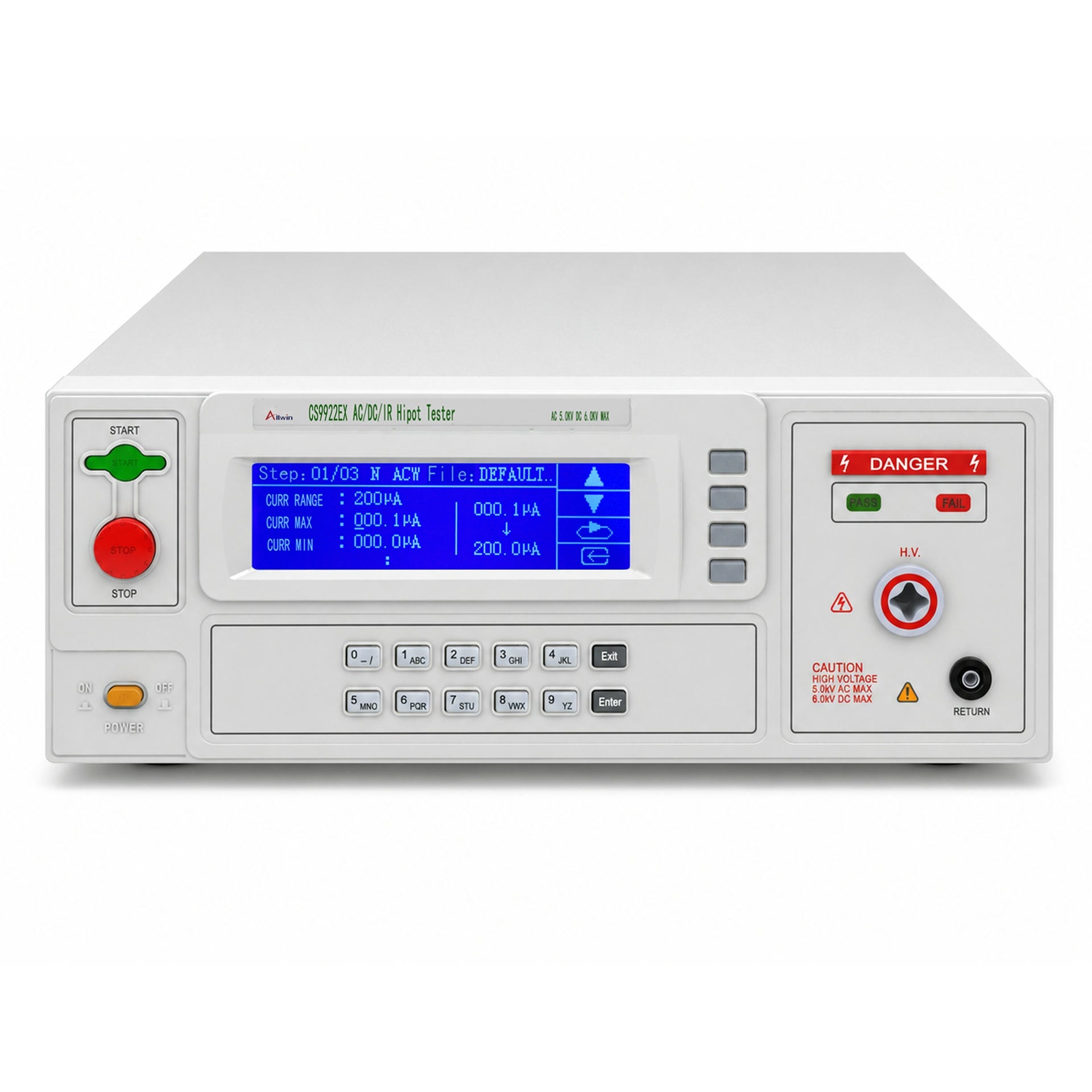2-in-1 Electrical Safety Tester, AC/DC - CS9922EX - image 1