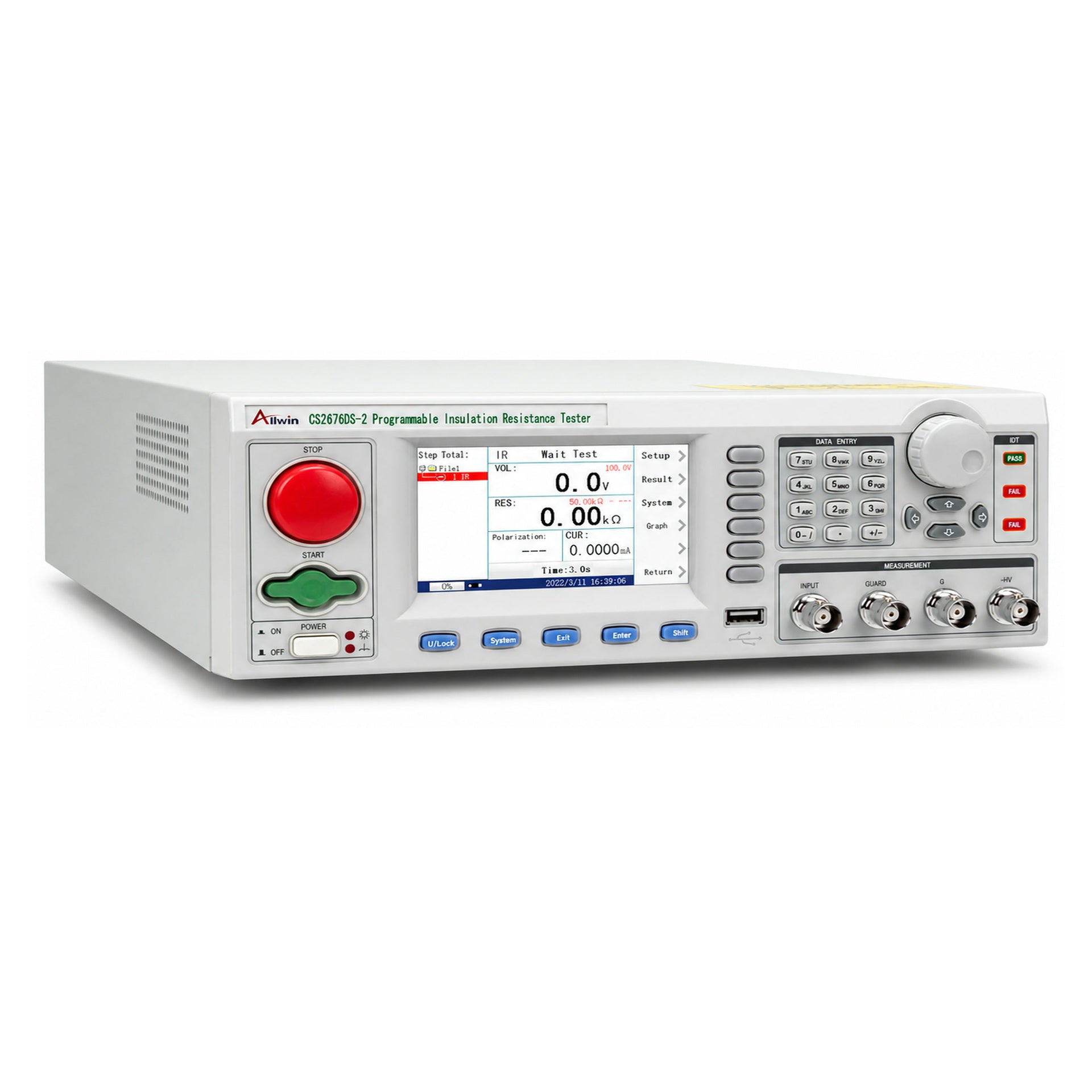 Insulation Resistance Tester, ±0.5% insulation voltage accuracy - CS2676DS-2 - image 2