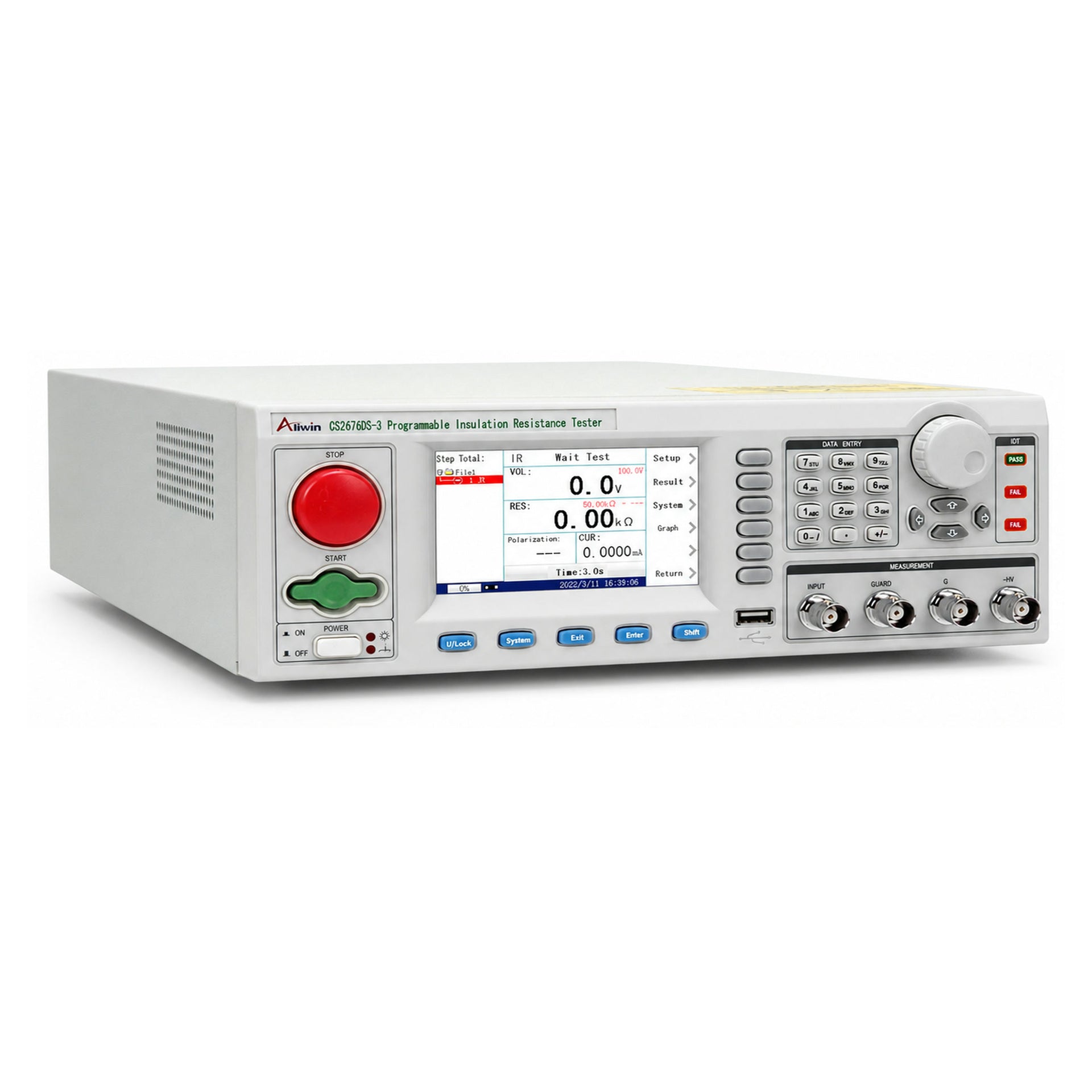 Insulation Resistance Tester, ±0.5% insulation voltage accuracy - CS2676DS-3 - image 2