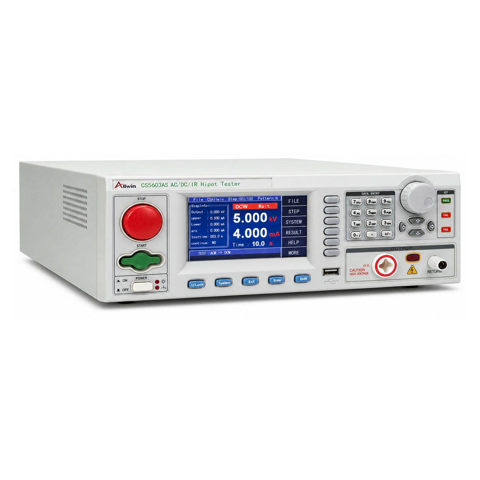 2-in-1 Electrical Safety Tester, AC/DC - CS5603AS - image 2