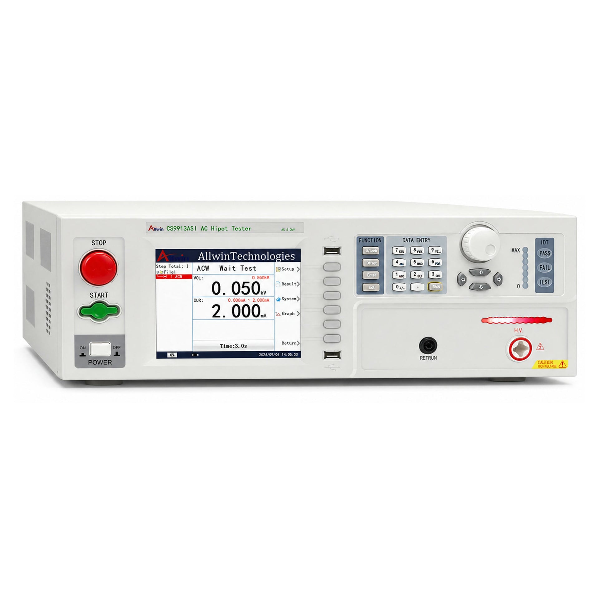 AC HiPot Tester, 5 kV - CS9913ASI - image 2