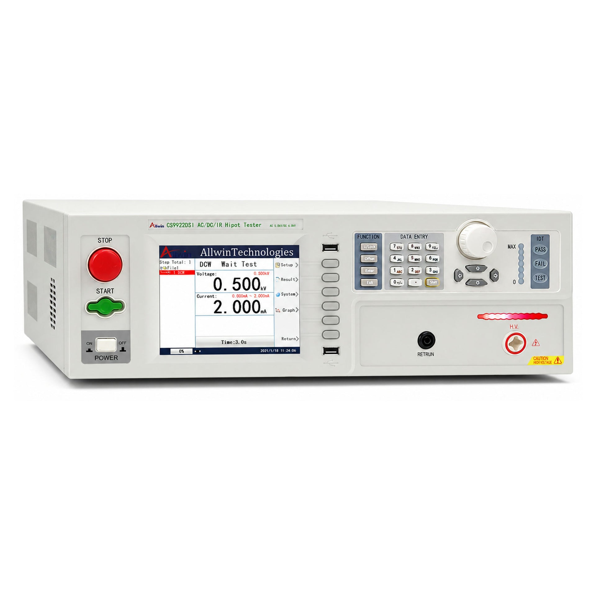 2-in-1 Electrical Safety Tester, AC/DC - CS9922DSI - image 2