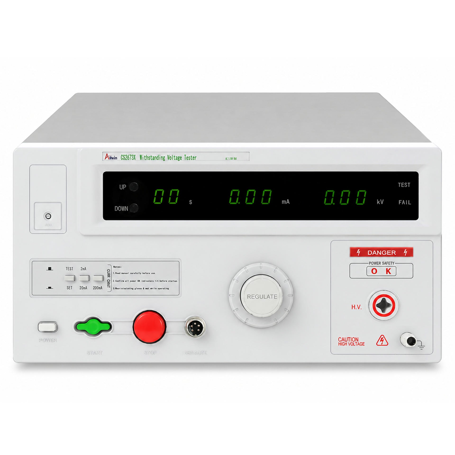 AC HiPot Tester, 5 kV / 200 mA - CS2673X - image 1