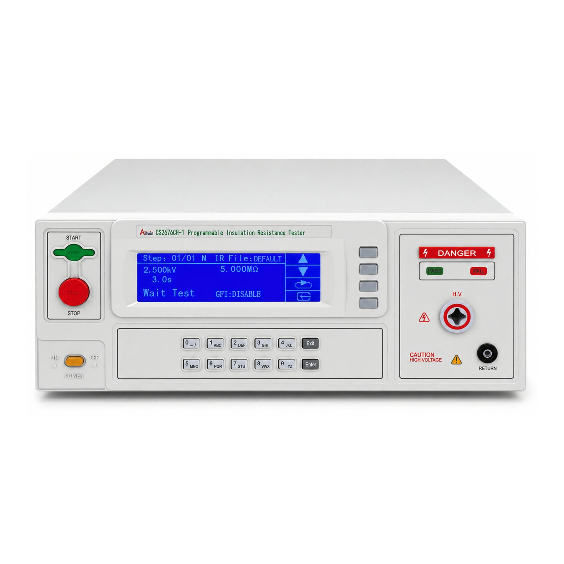 Insulation Resistance Tester, 5 kV insulation test voltage - CS2676CH-1 - image 1