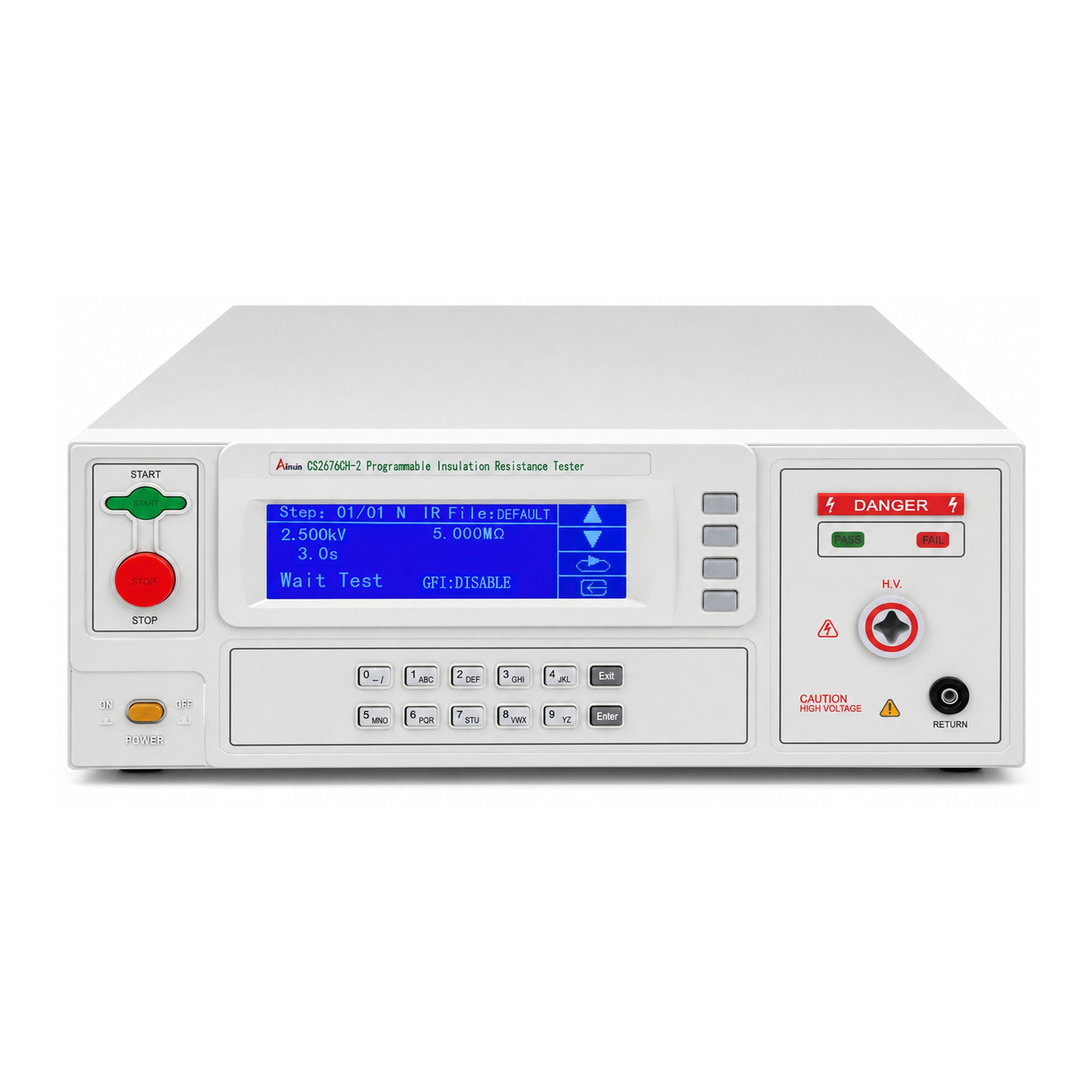 Insulation Resistance Tester, 10 kV insulation test voltage - CS2676CH-2 - image 1