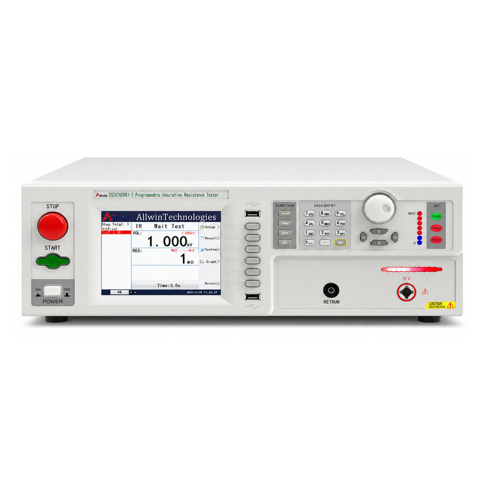 Insulation Resistance Tester, 10 kV insulation test voltage - CS2676CHSI-2 - image 1