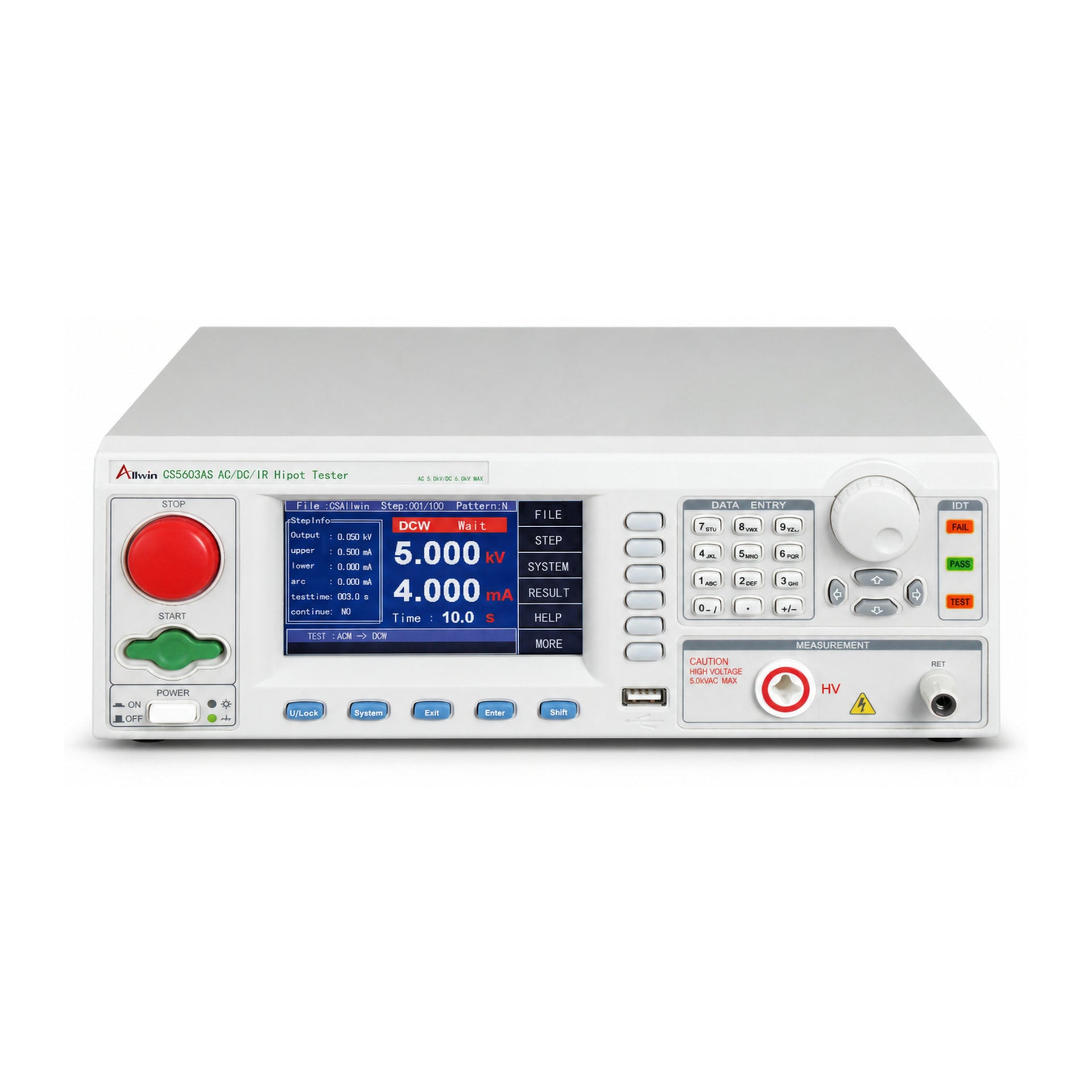 2-in-1 Electrical Safety Tester, AC/DC - CS5603AS - image 1