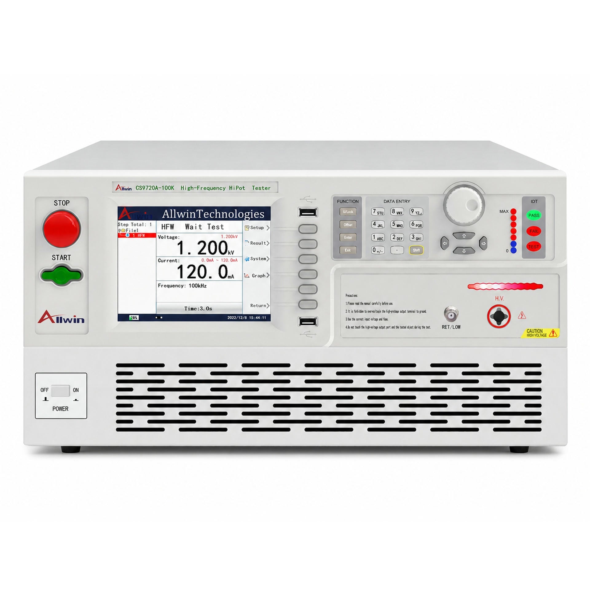 High-Frequency HiPot Tester, 100kHz - CS9720A-100K - image 1