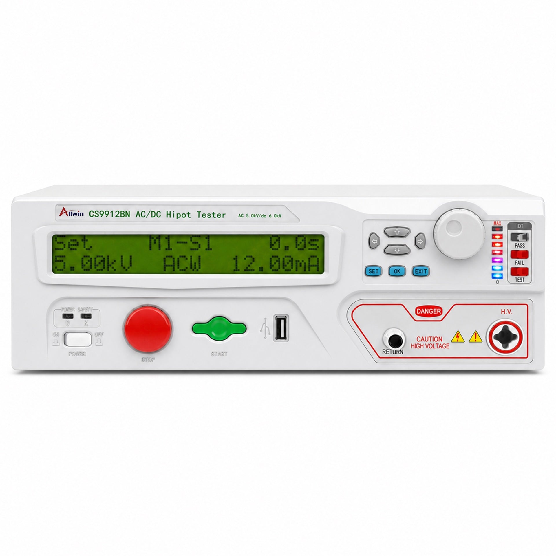 AC/DC HiPot Tester, 5 kV - CS9912BN - image 1