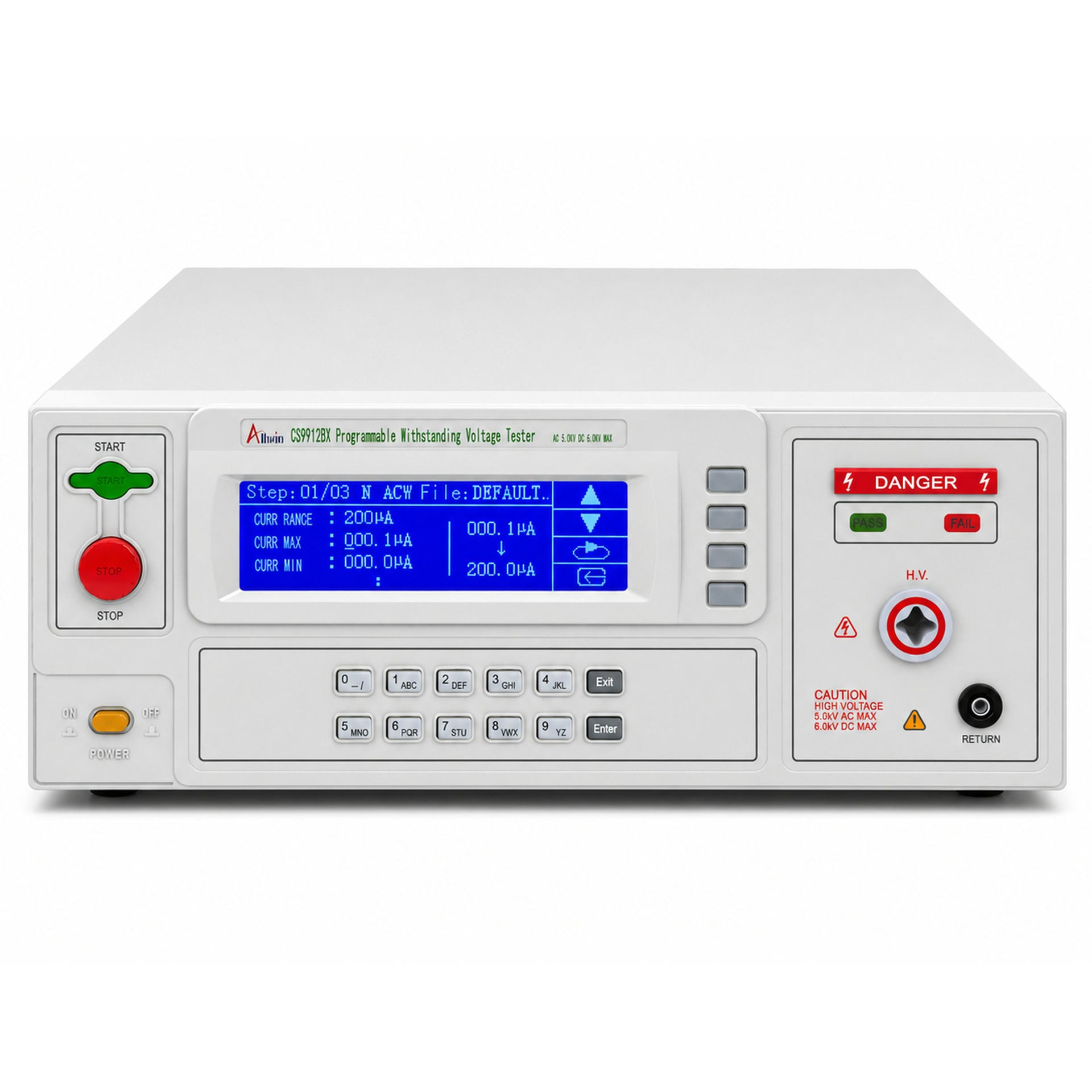 AC/DC HiPot Tester, 5 kV - CS9912BX - image 1