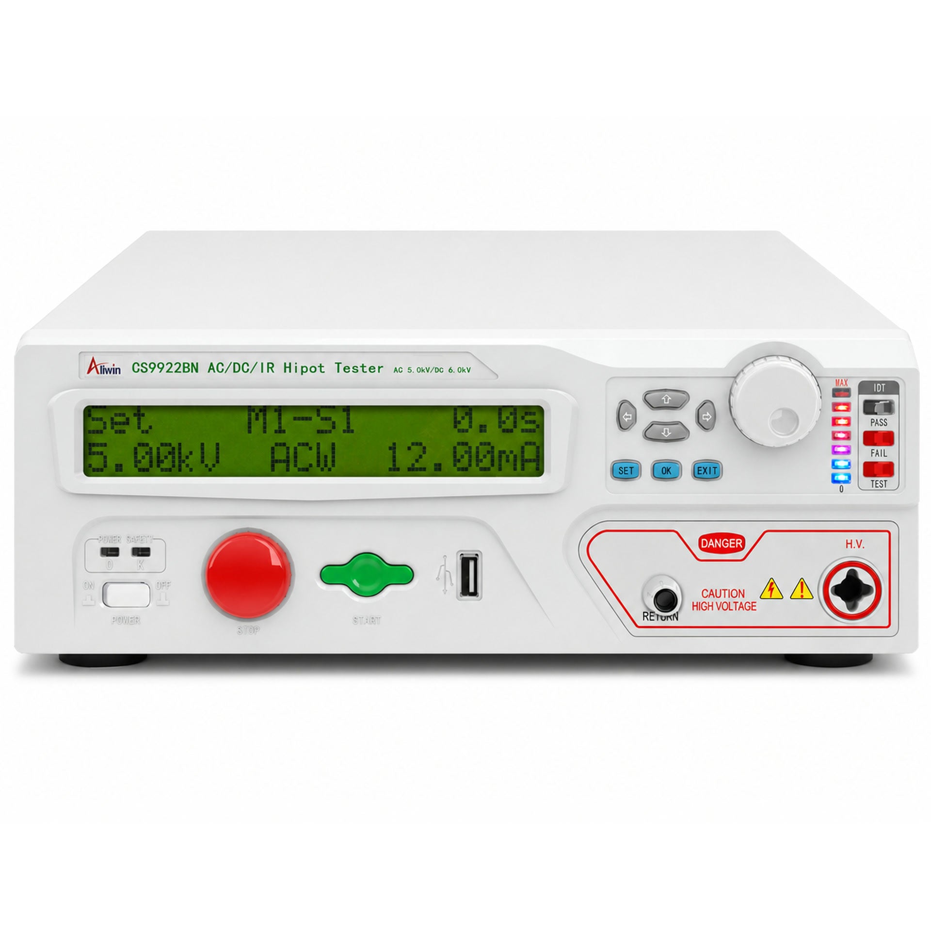 2-in-1 Electrical Safety Tester, AC/DC - CS9922BN - image 1
