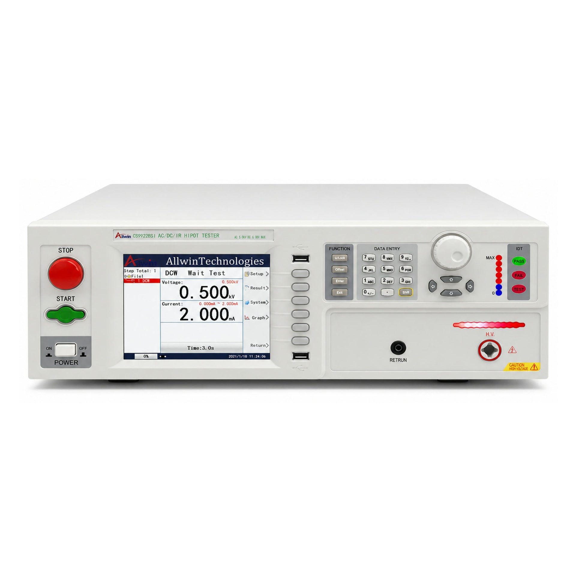 2-in-1 Electrical Safety Tester, AC/DC - CS9922BSI - image 1