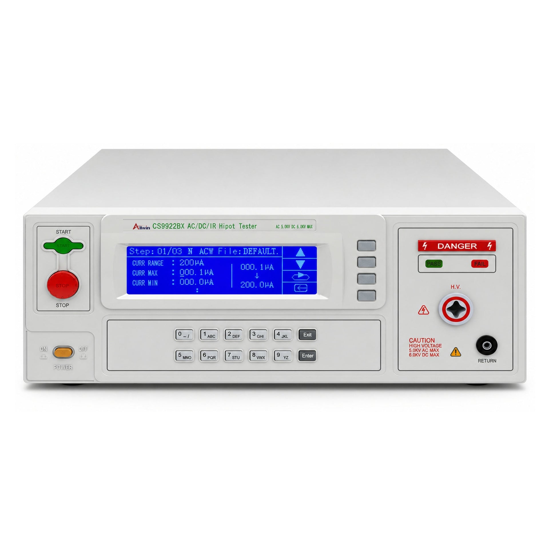 2-in-1 Electrical Safety Tester, AC/DC - CS9922BX - image 1