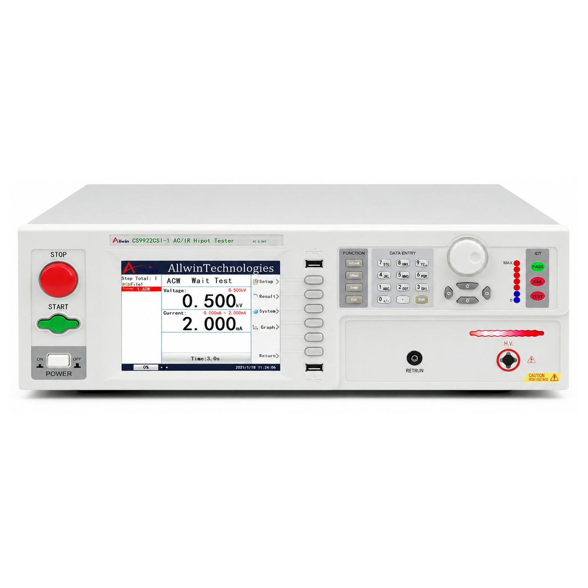 2-in-1 Electrical Safety Tester, AC - CS9922CSI-1 - image 1