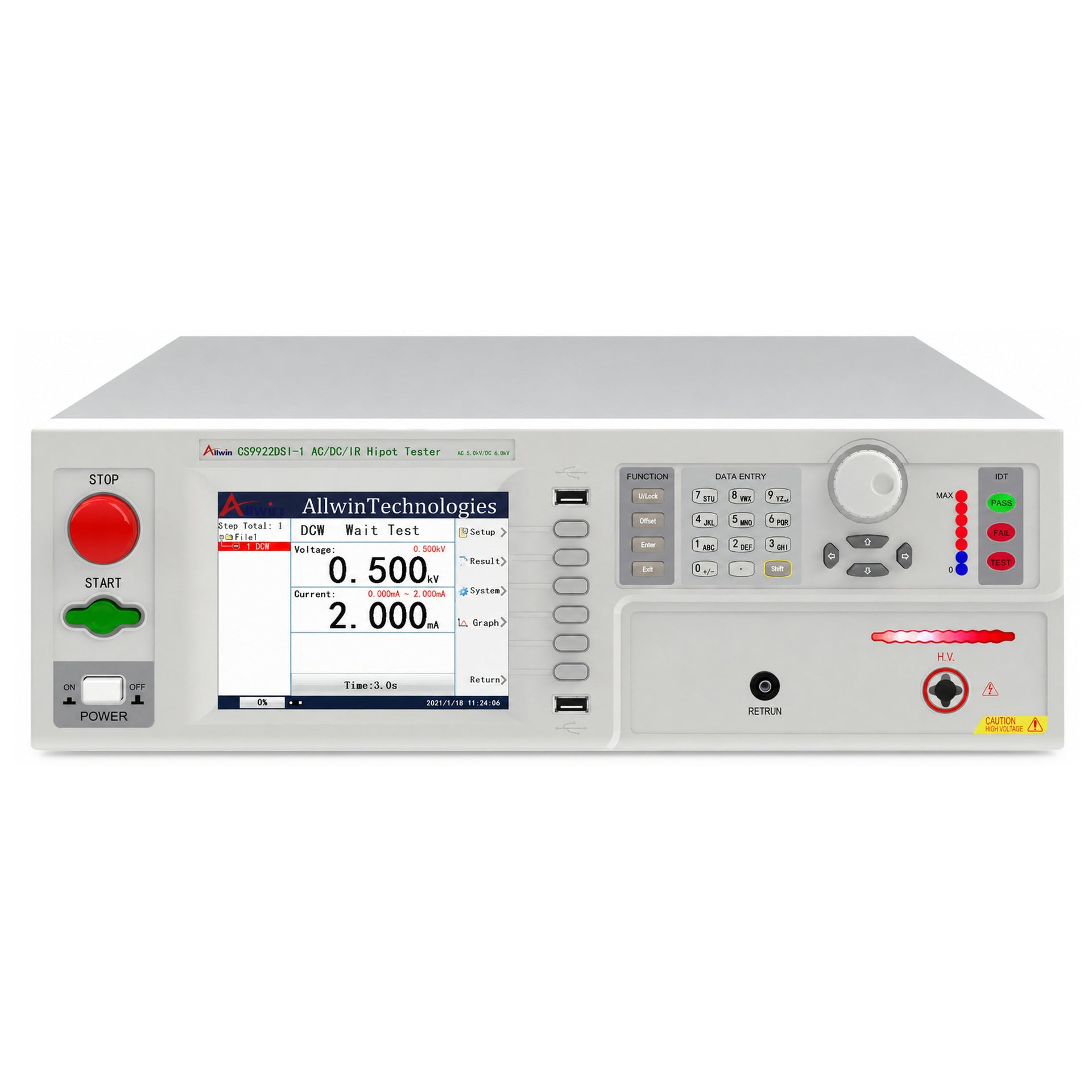 2-in-1 Electrical Safety Tester, AC/DC - CS9922DSI-1 - image 1