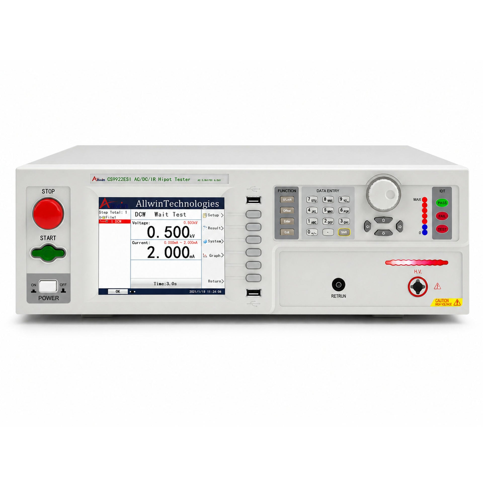 2-in-1 Electrical Safety Tester, AC/DC - CS9922ESI - image 1
