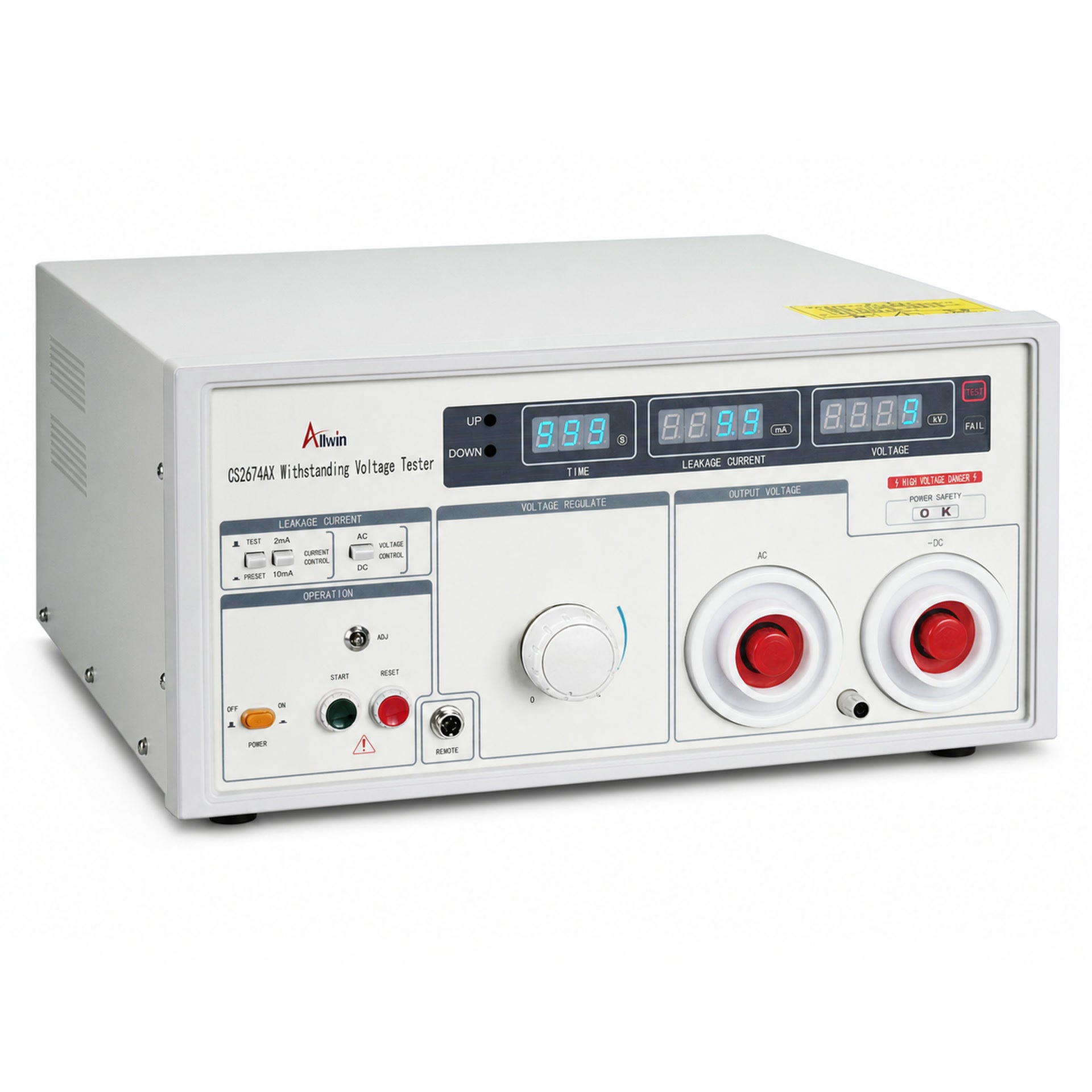 Ultra-High Voltage HiPot Tester, 20kV - CS2674AX - image 2