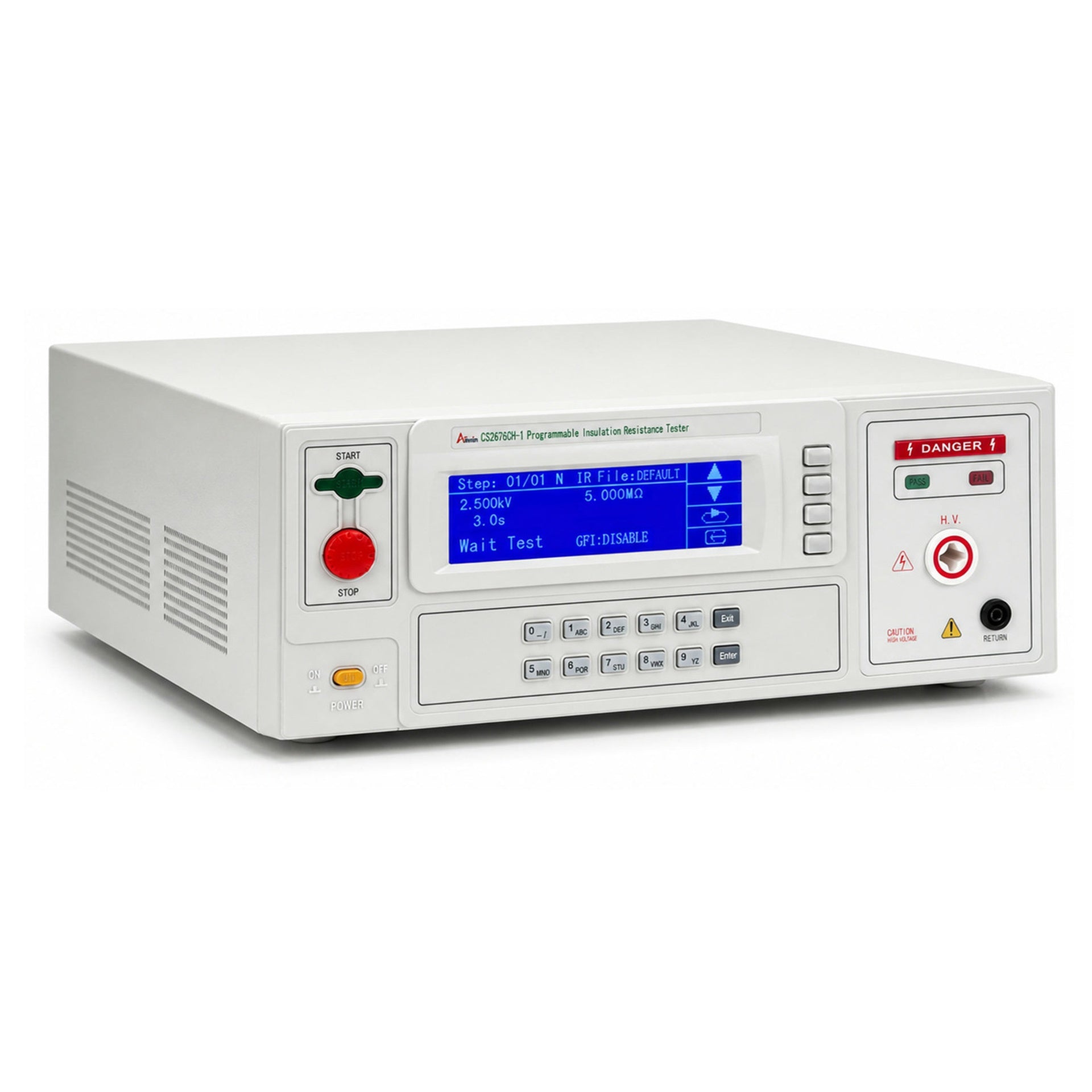 Insulation Resistance Tester, 5 kV insulation test voltage - CS2676CH-1 - image 2