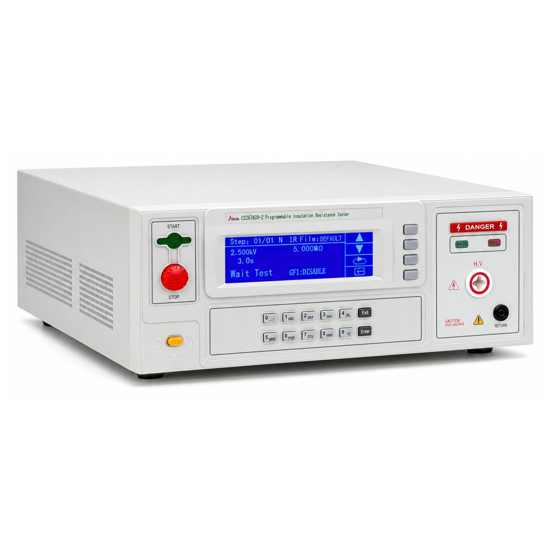 Insulation Resistance Tester, 10 kV insulation test voltage - CS2676CH-2 - image 2