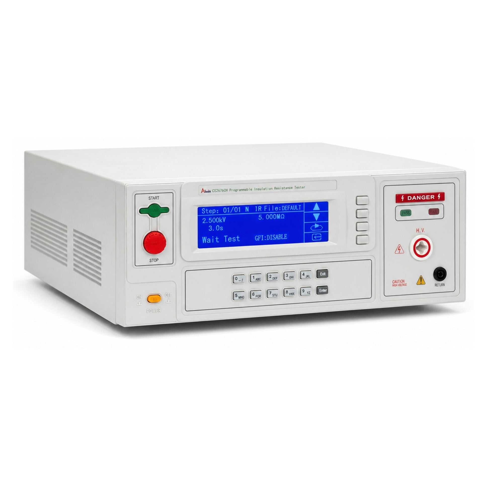 Insulation Resistance Tester, 2.5 kV insulation test voltage - CS2676CH - image 2