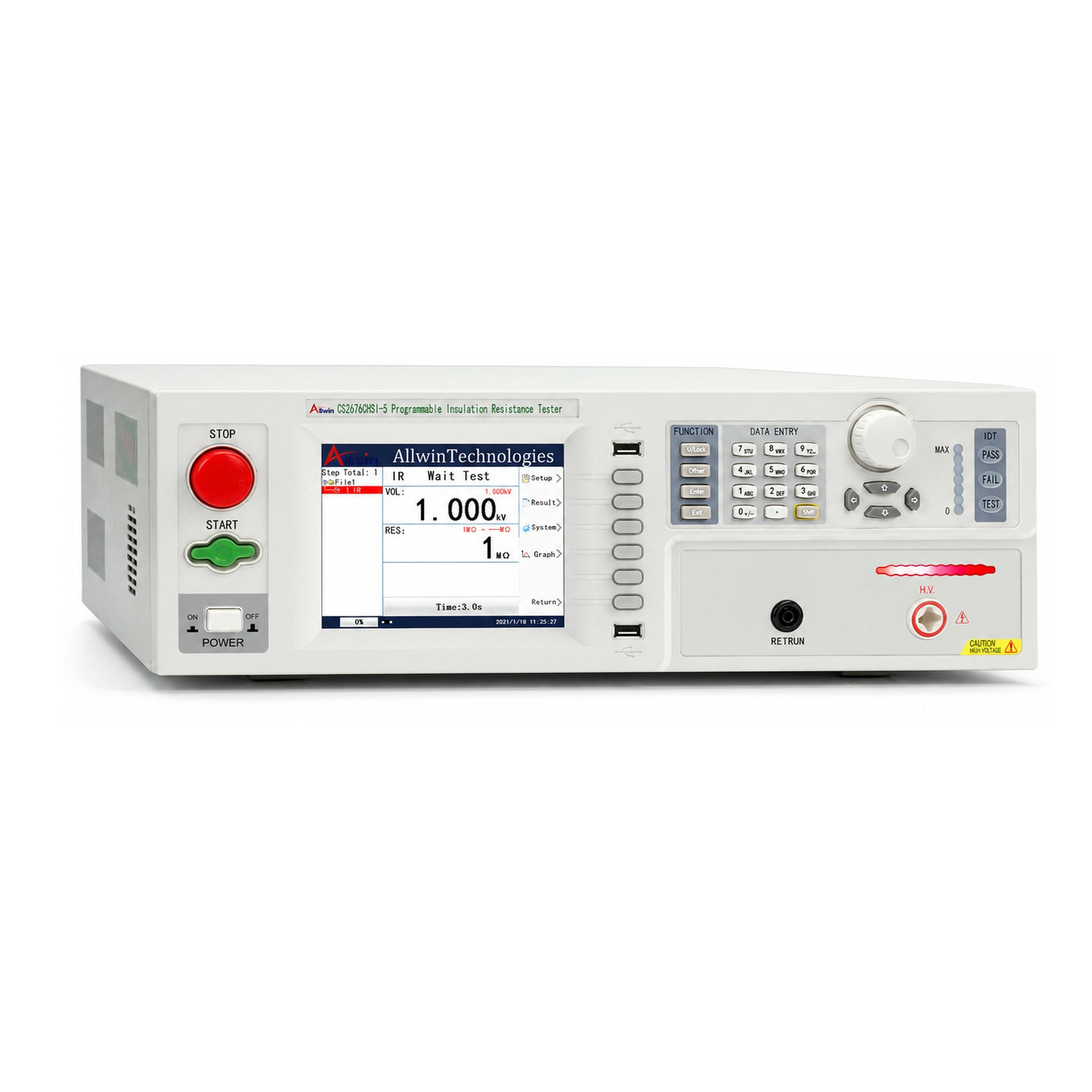Insulation Resistance Tester, 1.2 TΩ insulation resistance - CS2676CHSI-5 - image 2
