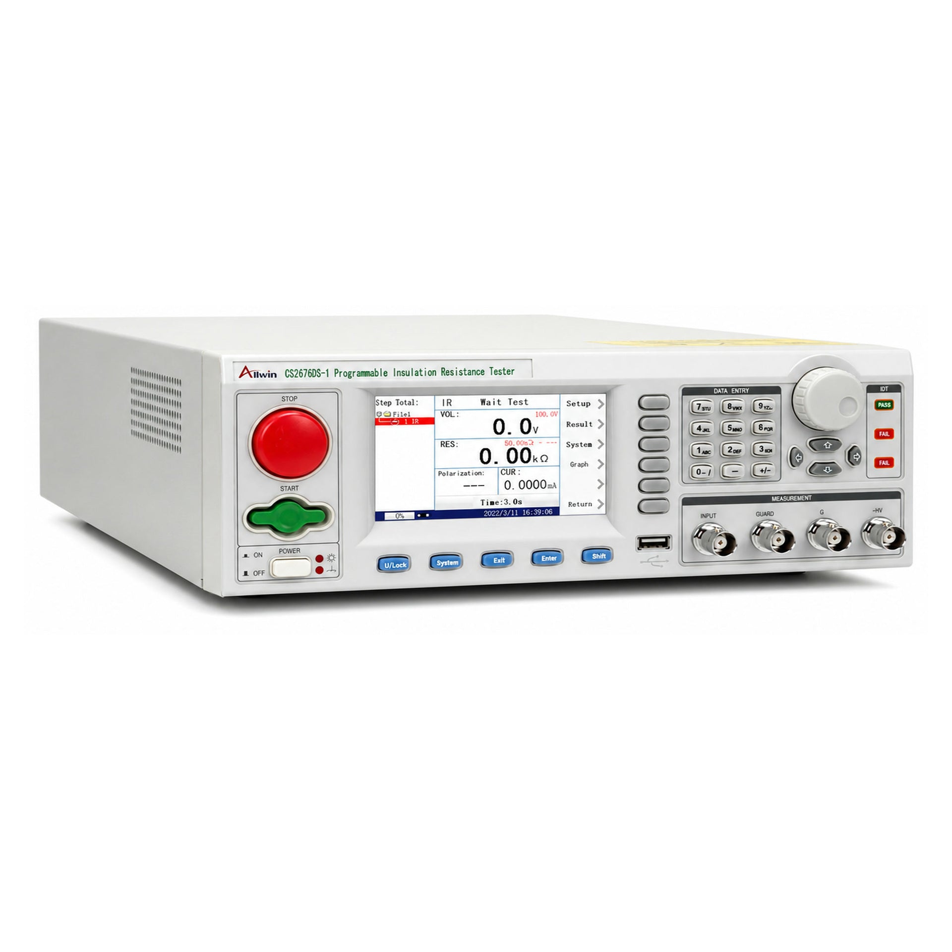 Insulation Resistance Tester, ±0.5% insulation voltage accuracy - CS2676DS-1 - image 2