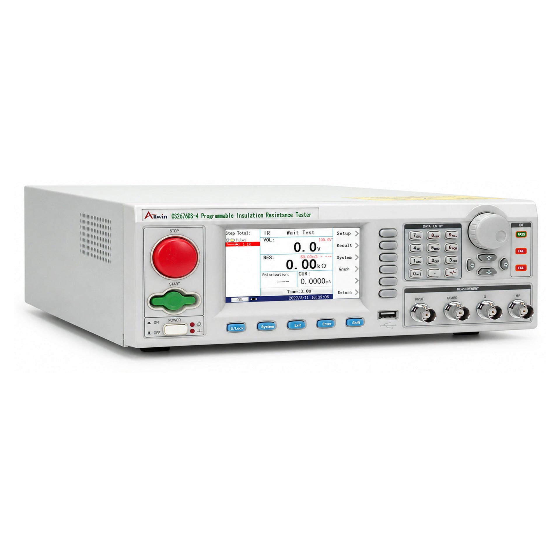 Insulation Resistance Tester, ±0.5% insulation voltage accuracy - CS2676DS-4 - image 2