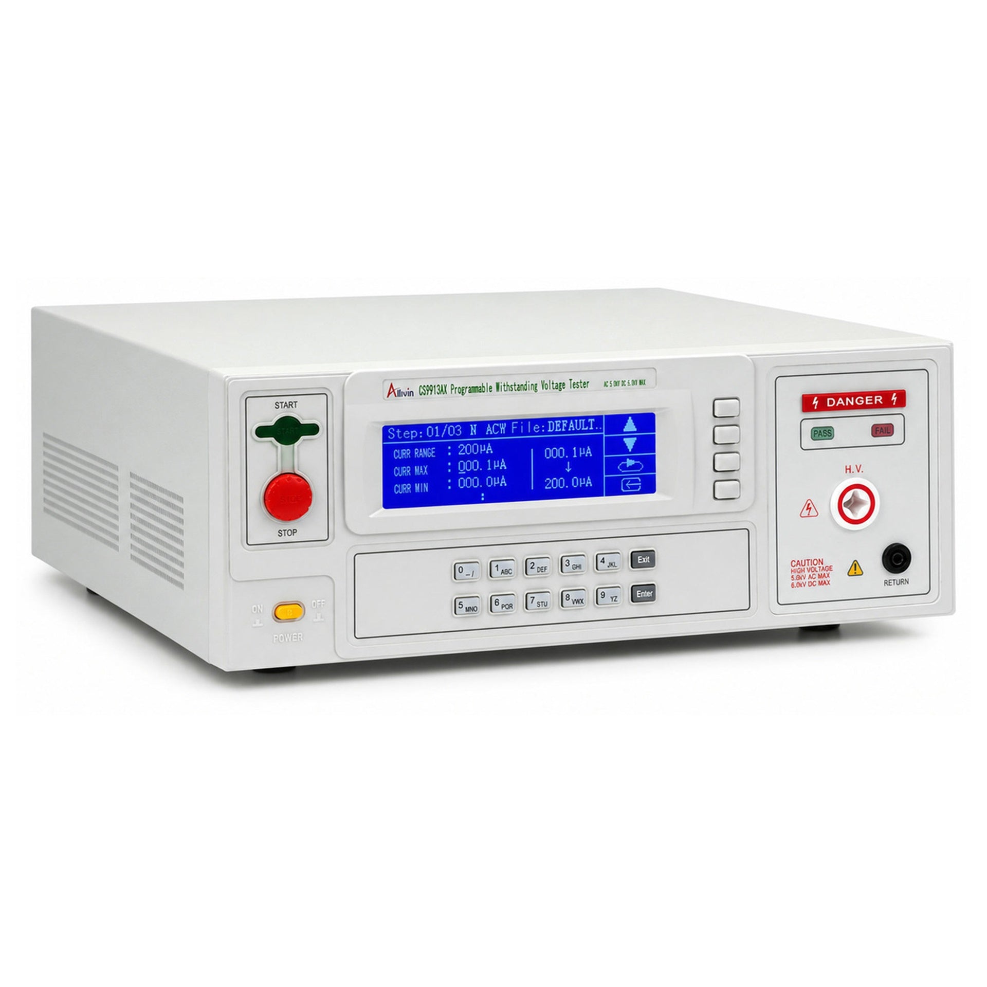 AC HiPot Tester, 5 kV - CS9913AX - image 2