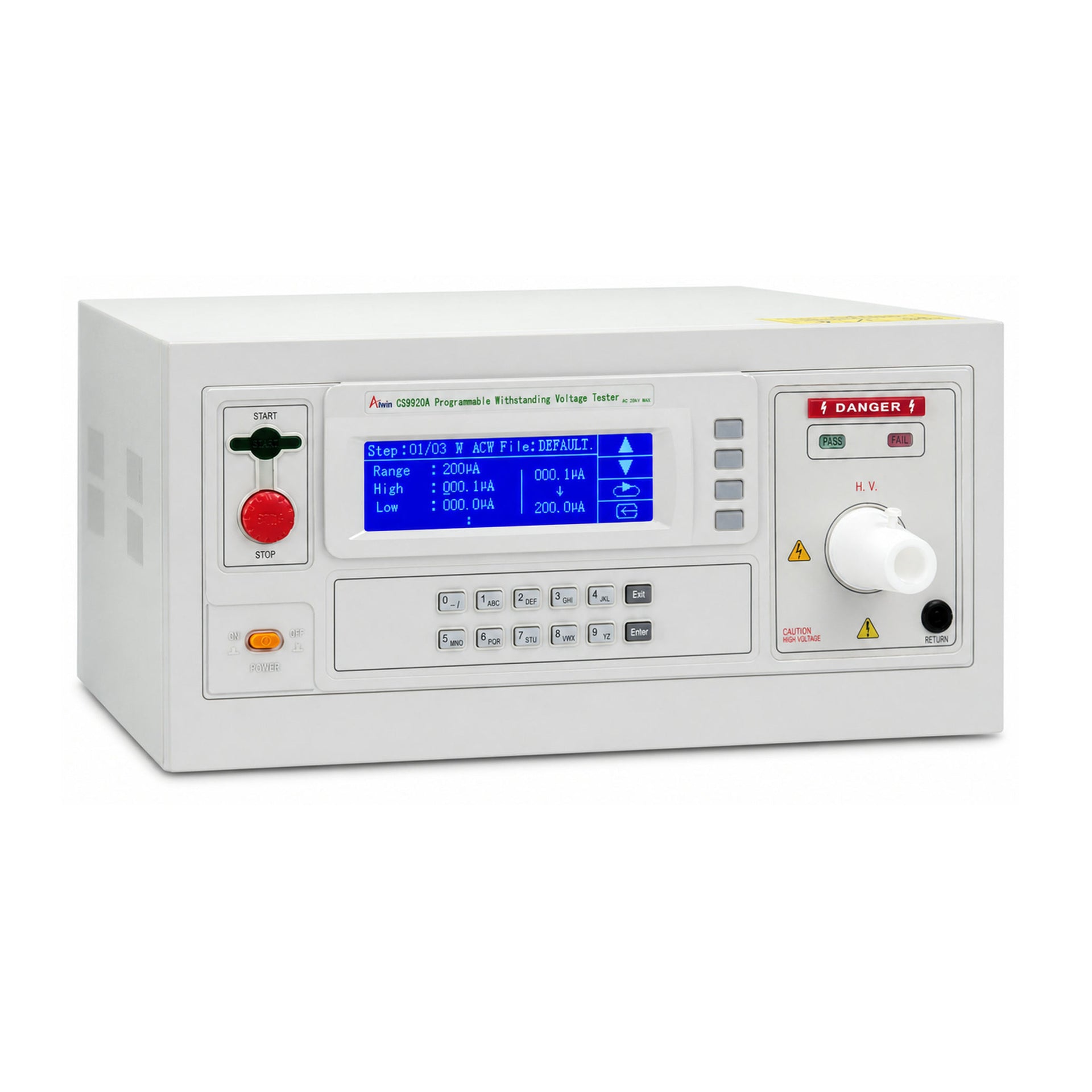 Ultra-High Voltage HiPot Tester, 20kV - CS9920A - image 2