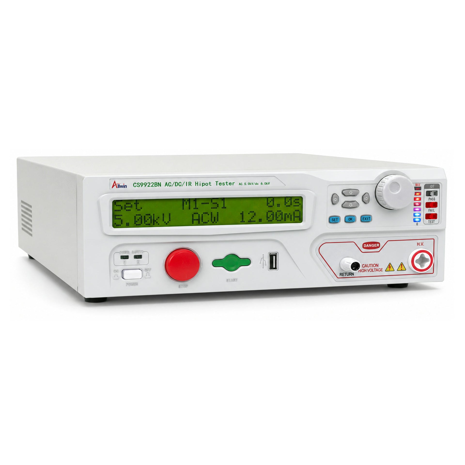 2-in-1 Electrical Safety Tester, AC/DC - CS9922BN - image 2