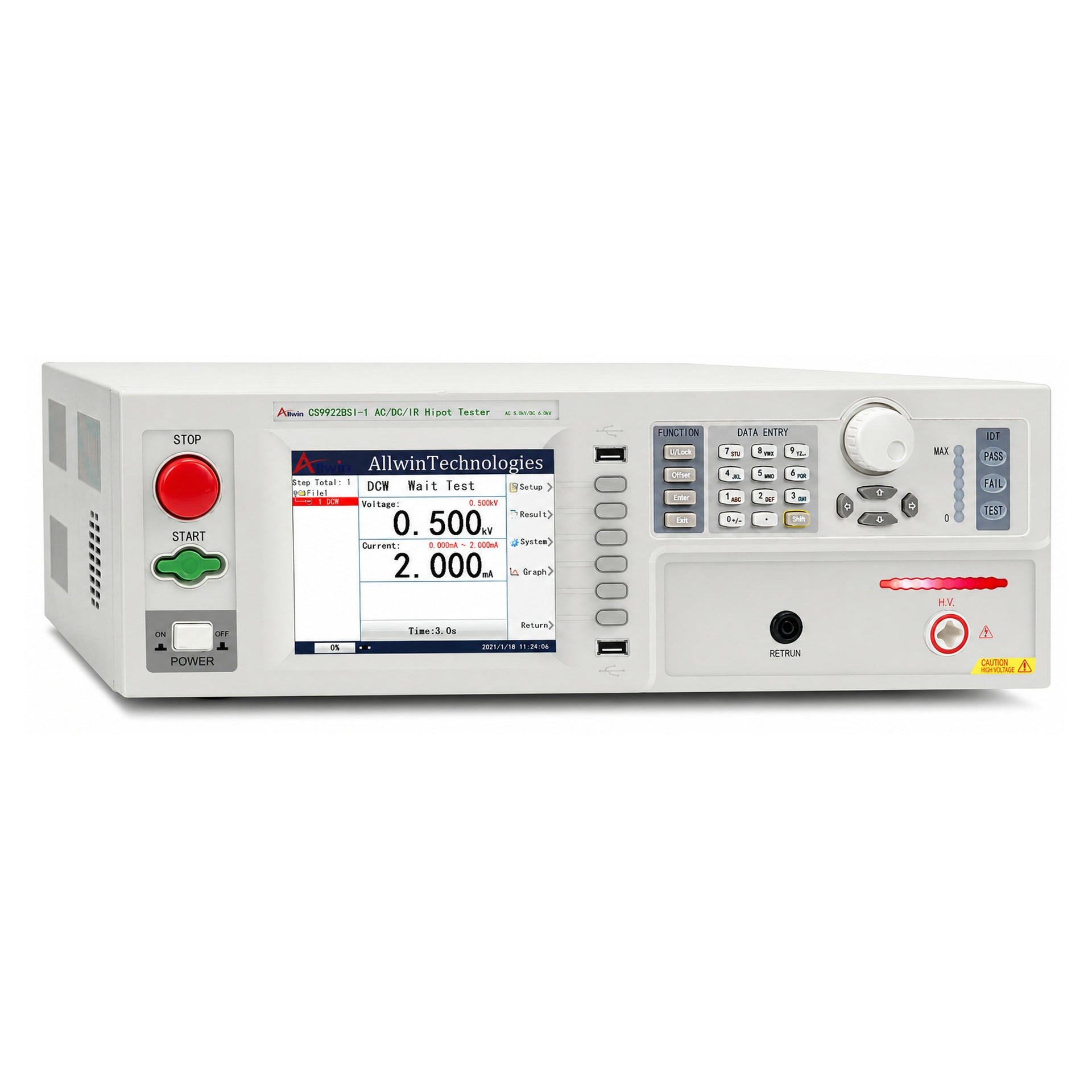 2-in-1 Electrical Safety Tester, AC/DC - CS9922BSI-1 - image 2