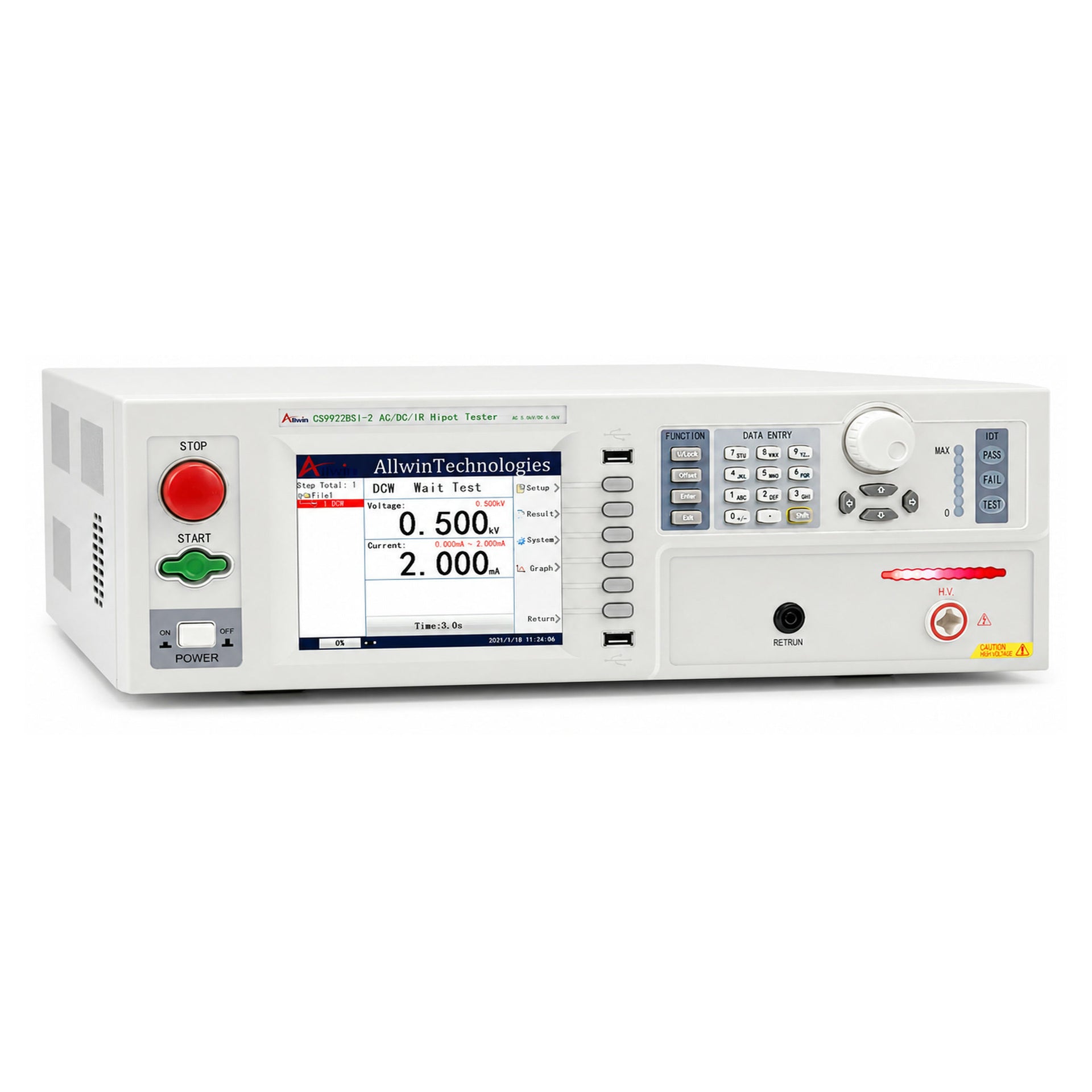2-in-1 Electrical Safety Tester, AC/DC - CS9922BSI-2 - image 2