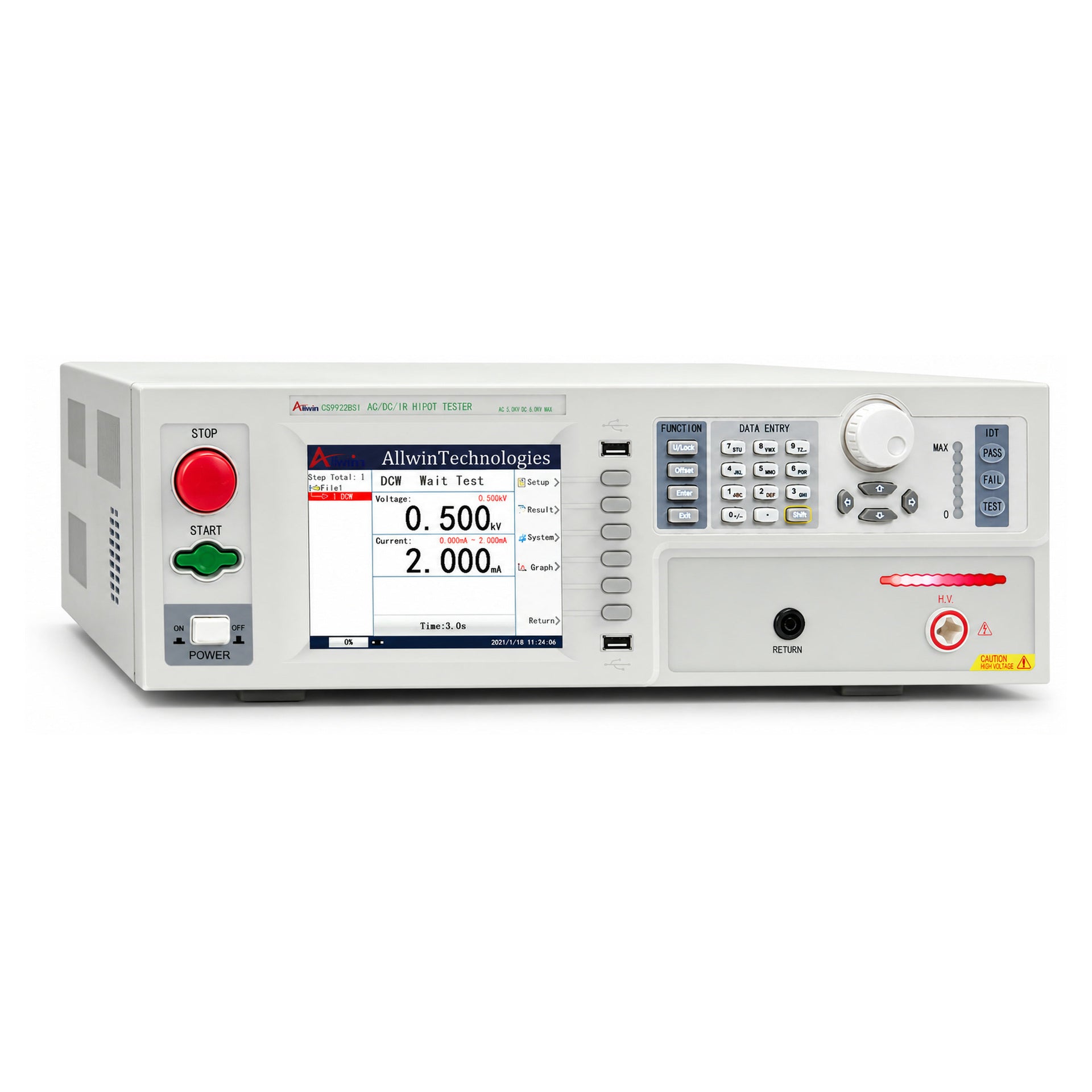 2-in-1 Electrical Safety Tester, AC/DC - CS9922BSI - image 2
