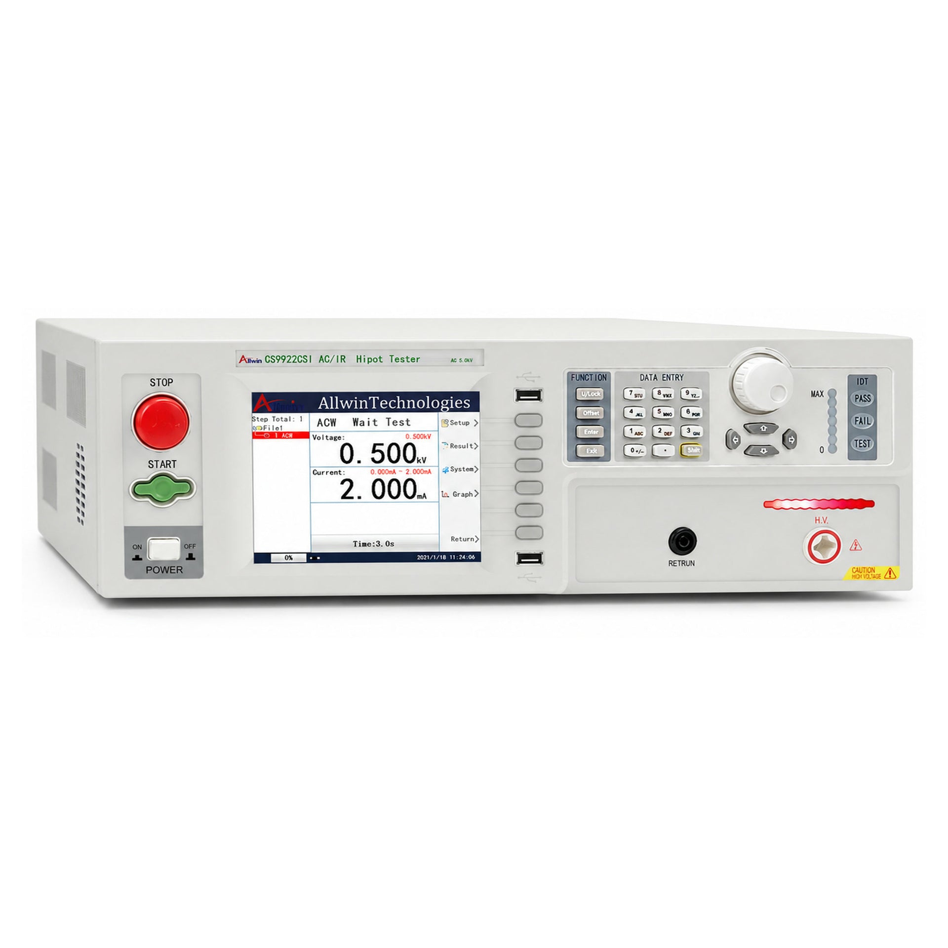 2-in-1 Electrical Safety Tester, AC - CS9922CSI - image 2