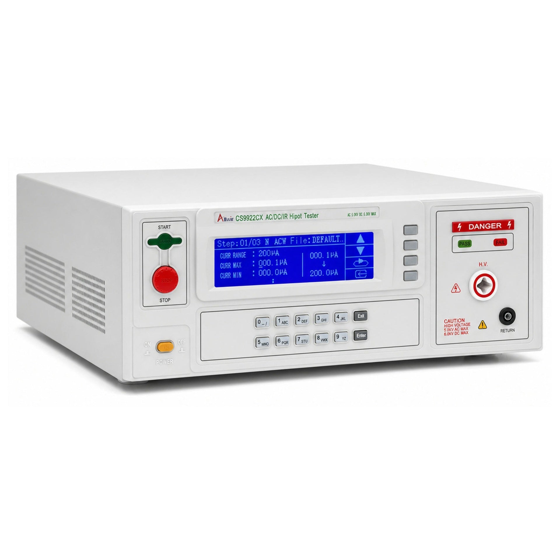 2-in-1 Electrical Safety Tester, AC - CS9922CX - image 2