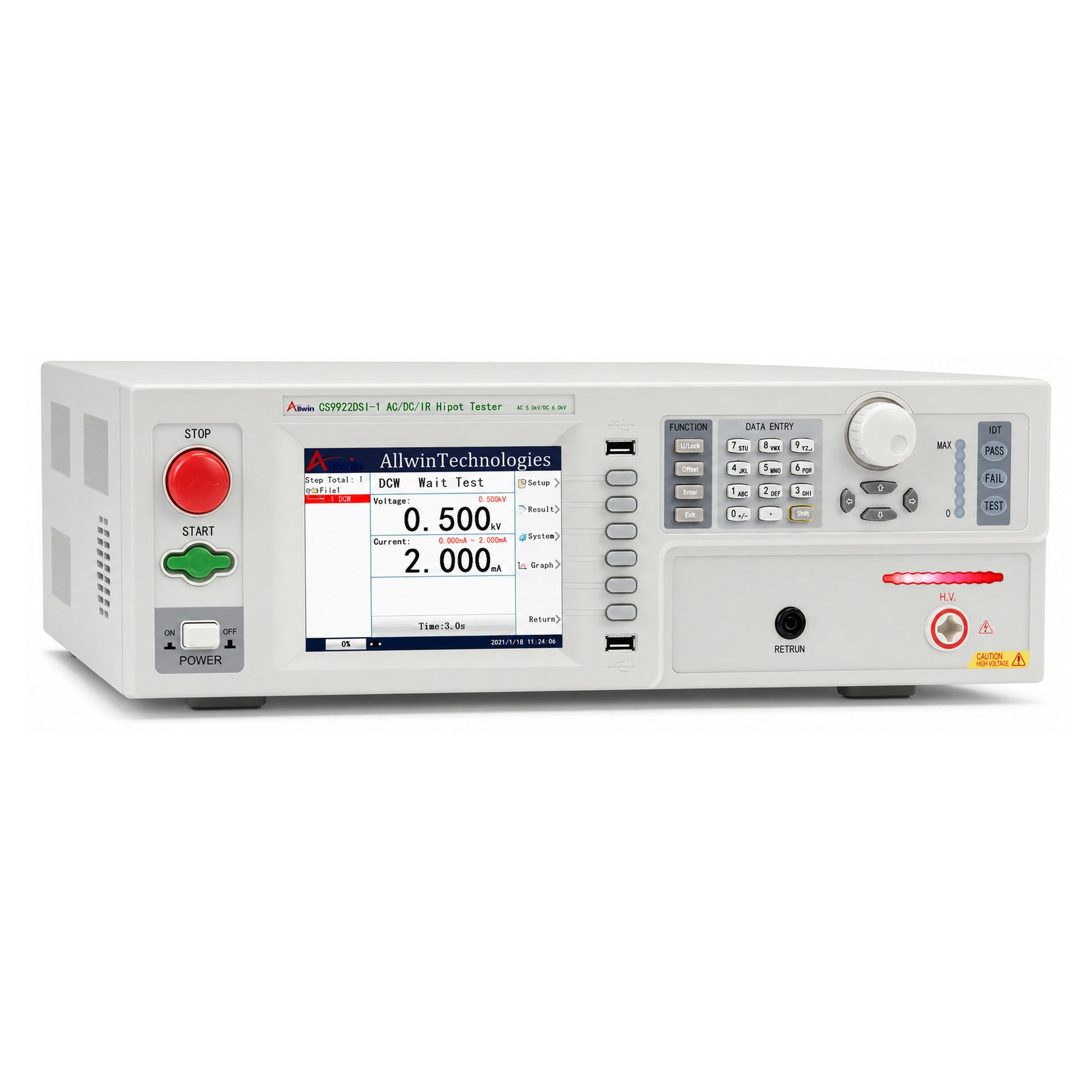 2-in-1 Electrical Safety Tester, AC/DC - CS9922DSI-1 - image 2