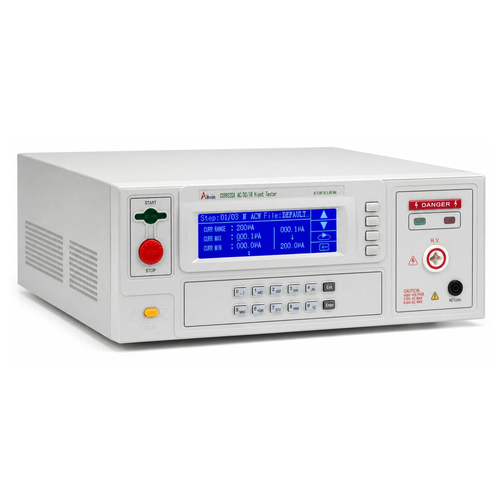 2-in-1 Electrical Safety Tester, AC/DC - CS9922DX - image 2