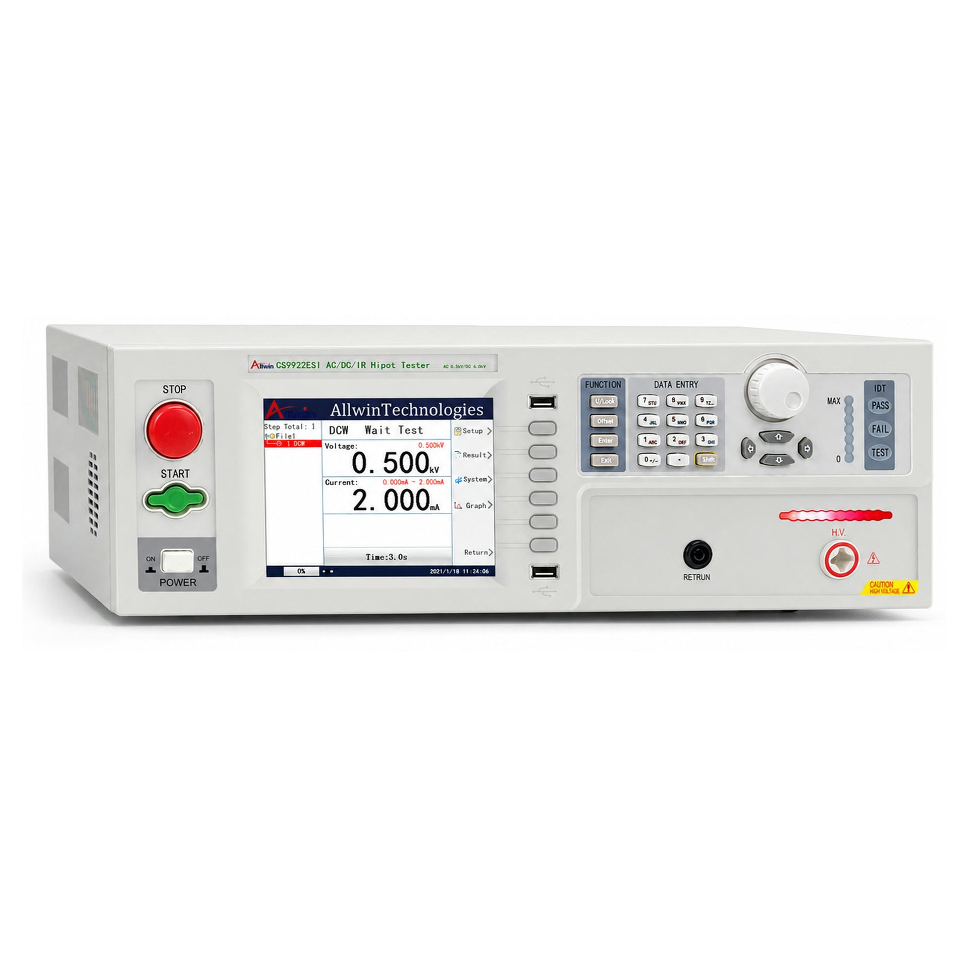 2-in-1 Electrical Safety Tester, AC/DC - CS9922ESI - image 2