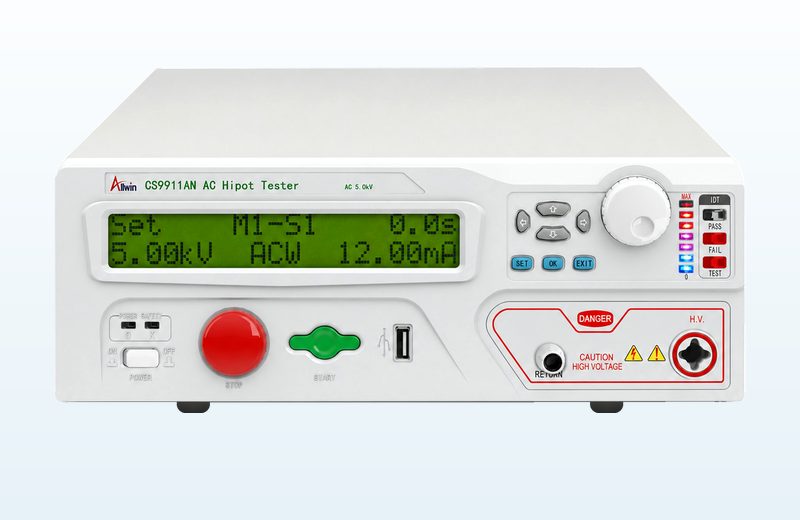 CS9911AN — Programmable 5 kV AC HiPot testing