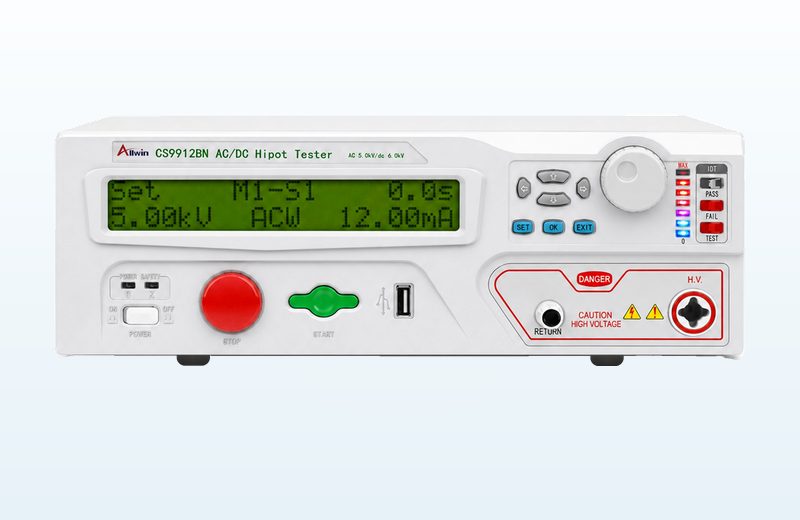 CS9912BN — Programmable 5 kV AC/DC HiPot testing