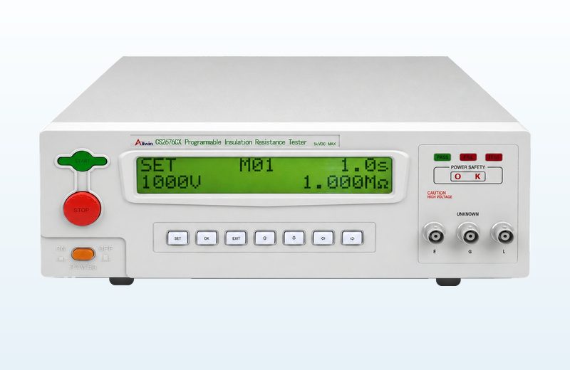 CS2676CX — Programmable insulation testing up to 1 kV