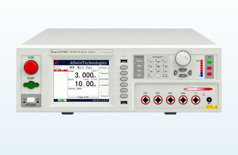 CS9929BSI — 4-channel AC/DC HiPot + IR scanning